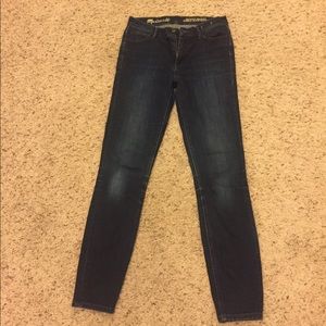 Madewell skinny jeans